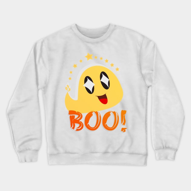 ghost boo! Crewneck Sweatshirt by jaml-12